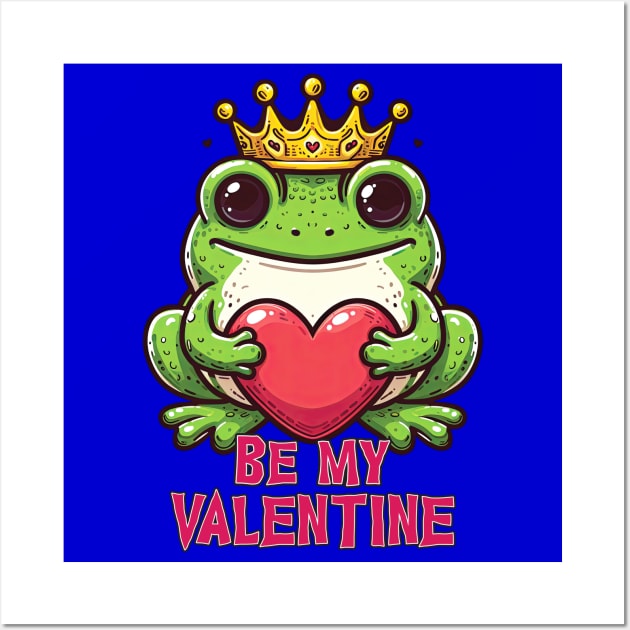 Frog Prince 29 Wall Art by Houerd